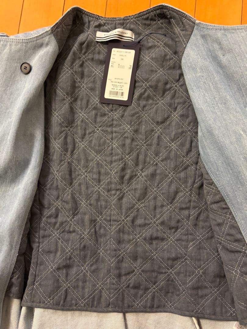 BORDERS at BALCONY デニムジャケット 38