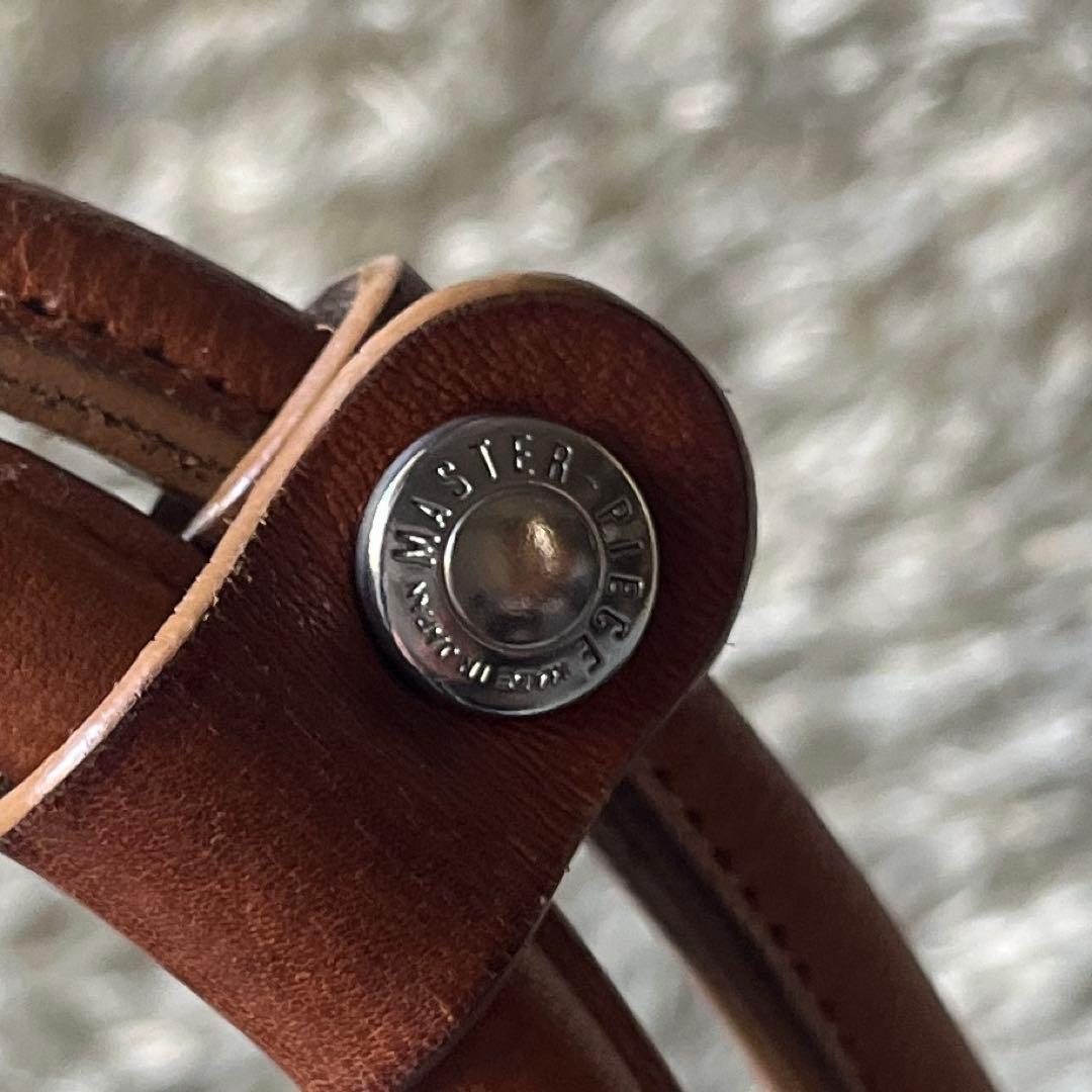 美品　希少　マスターピース　Edit　バックパック　キャリーオン　底鋲　ネイビー