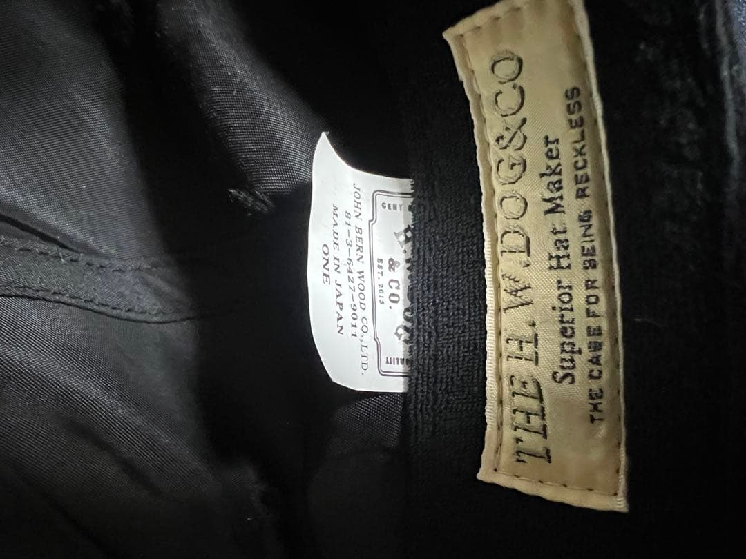 THE H.W. DOG & CO. BIKERS CAP バイカーズキャップ