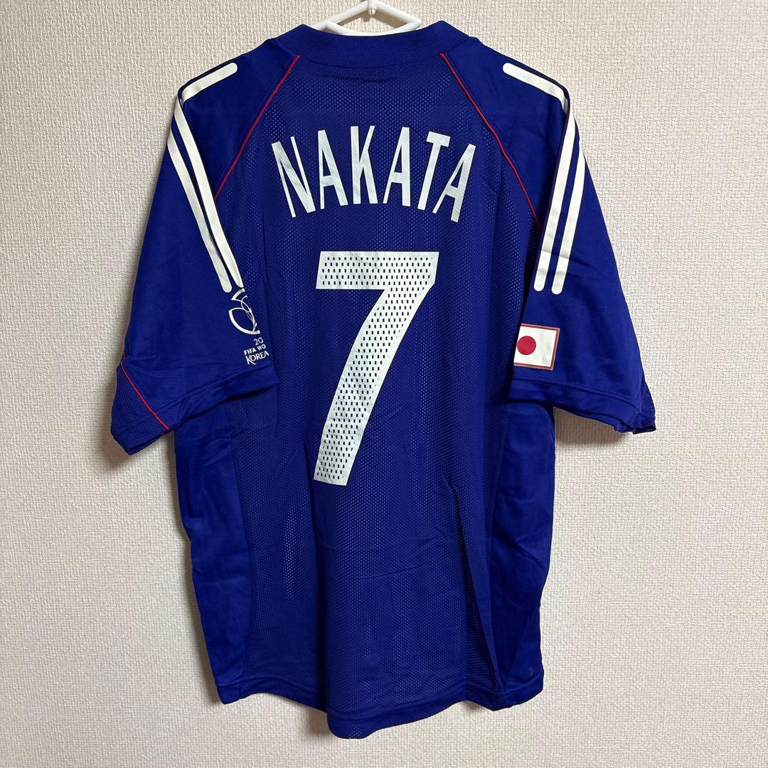 日本代表　2002年　中田英寿　オーセンティック　ユニフォーム　ロシア戦