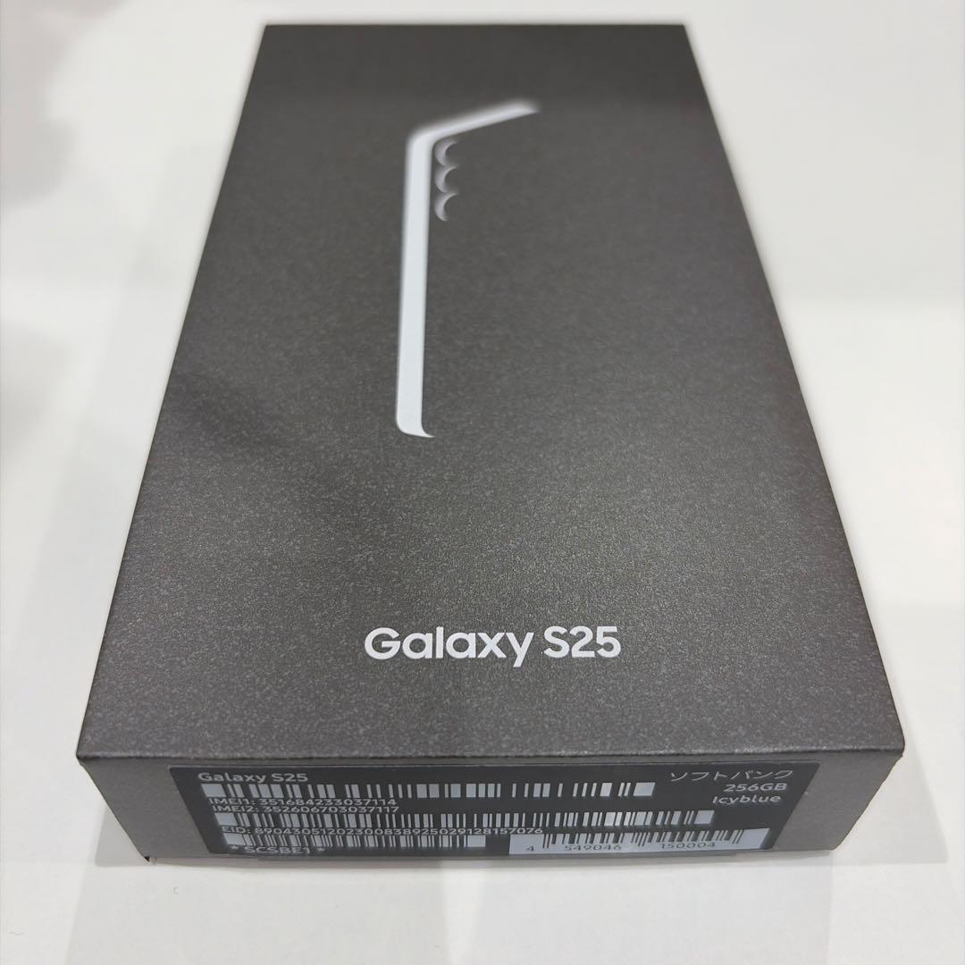 Galaxy S25 256GB アイシーブルー　本体