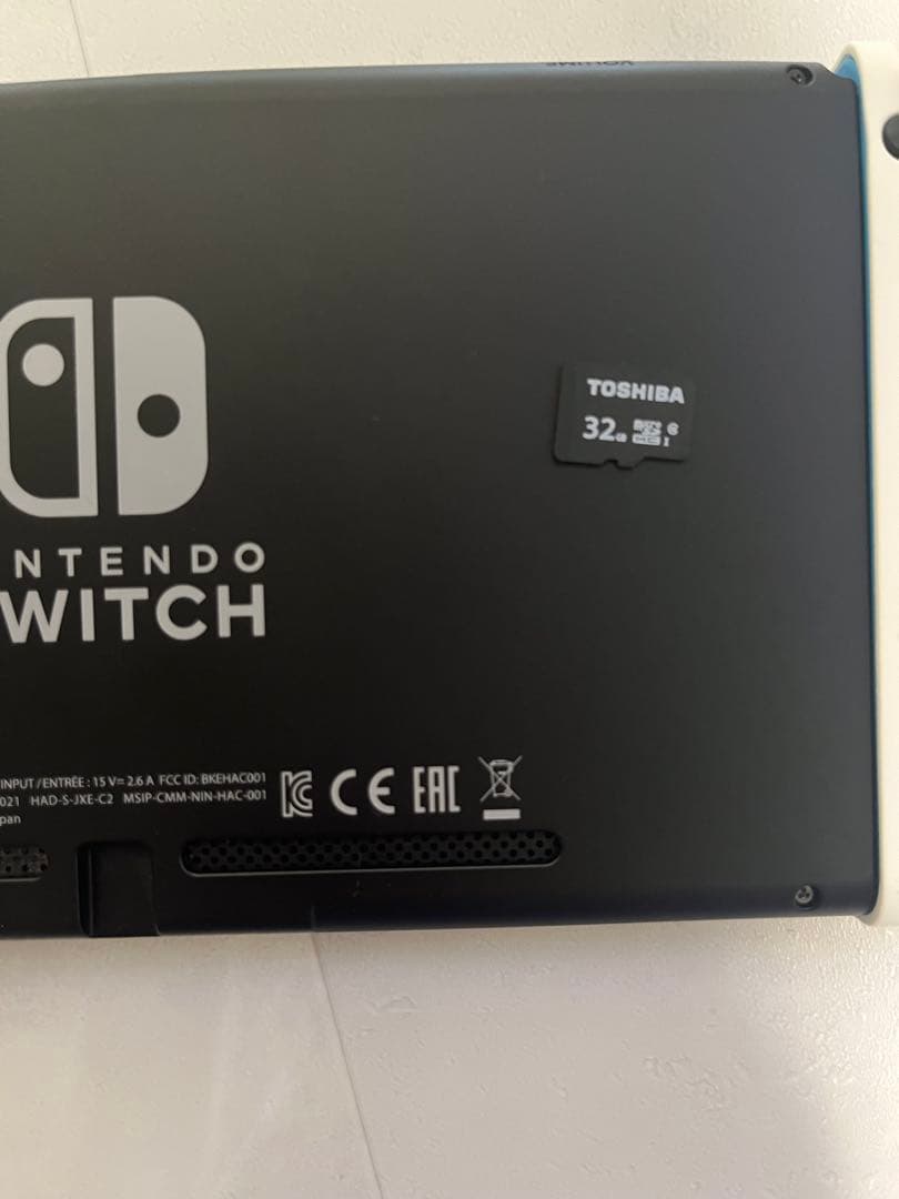 Switch 本体 【バッテリー強化版】32ギガSDカード他おまけ付き