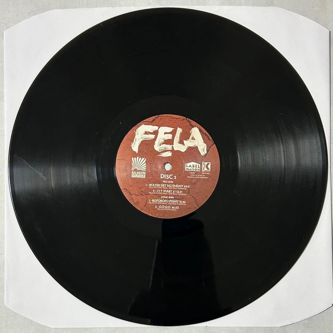 Fela Kuti Black President 3枚組LP