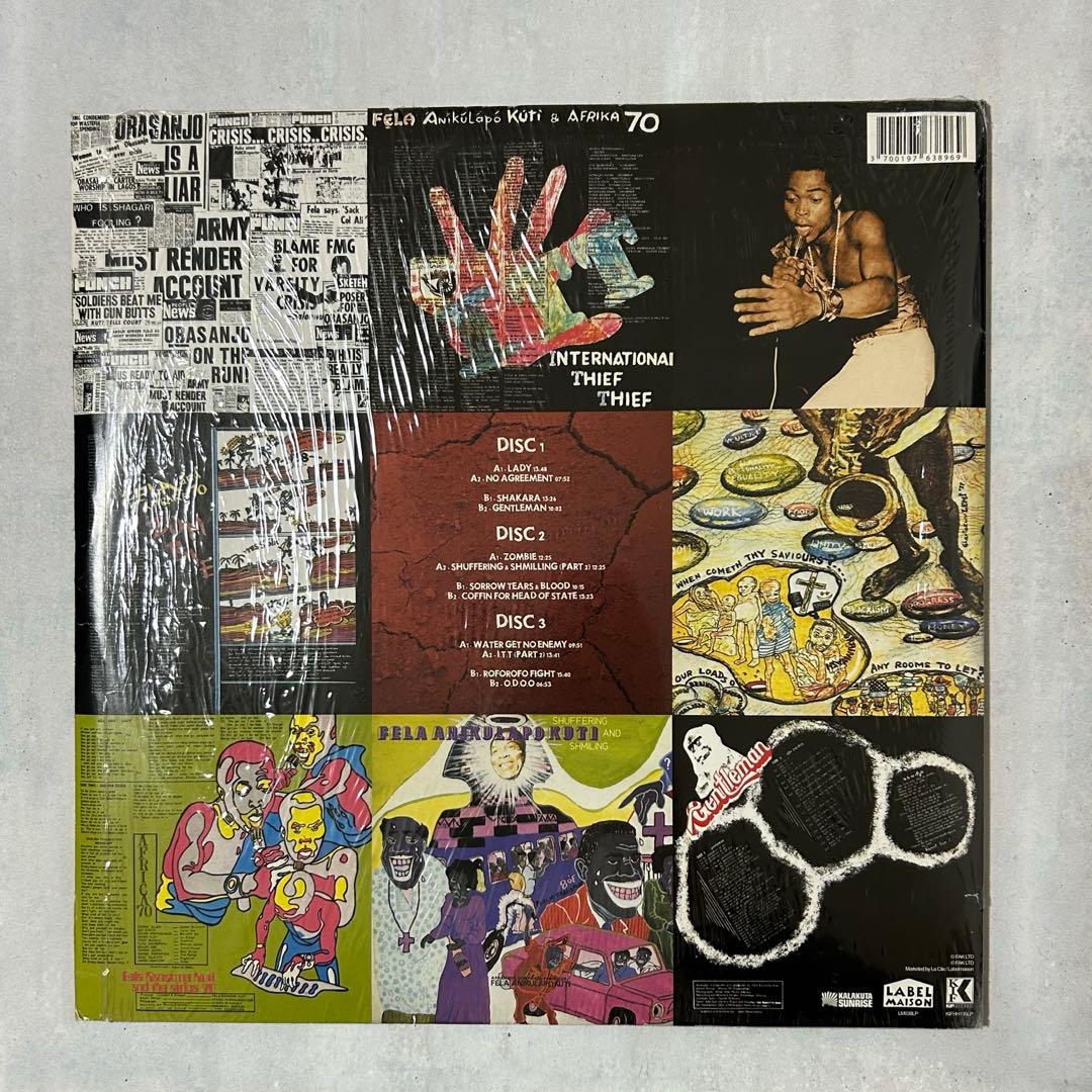 Fela Kuti Black President 3枚組LP