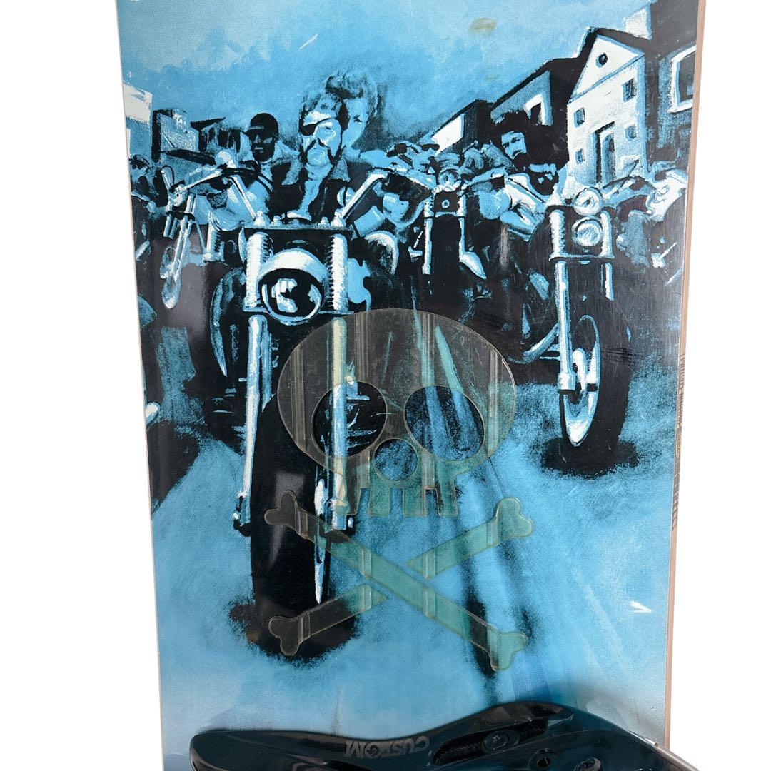 BURTON Custom 153cm スノーボード3点セット バインL ケース