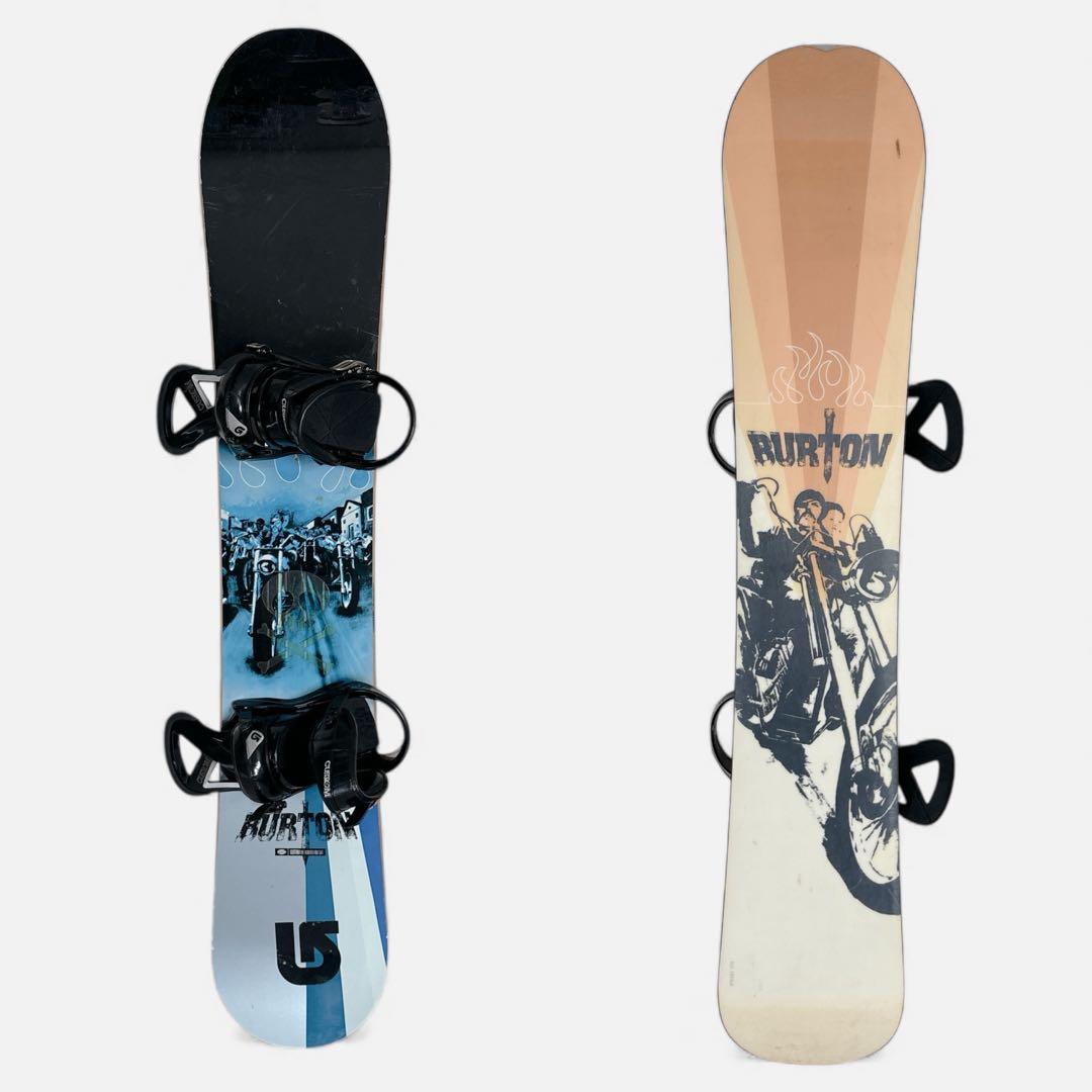 BURTON Custom 153cm スノーボード3点セット バインL ケース