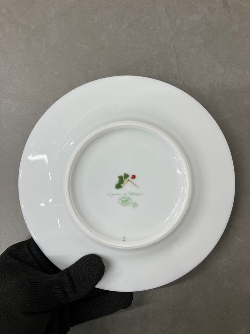 エルメス ピタゴラスの庭 ディナープレート3枚