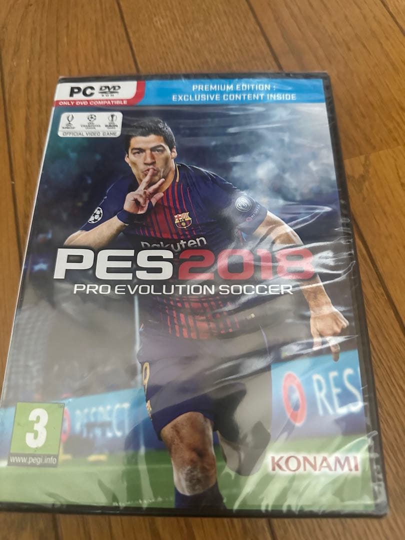 新品　PC版 PES2018 Pro Evolution Soccer EU