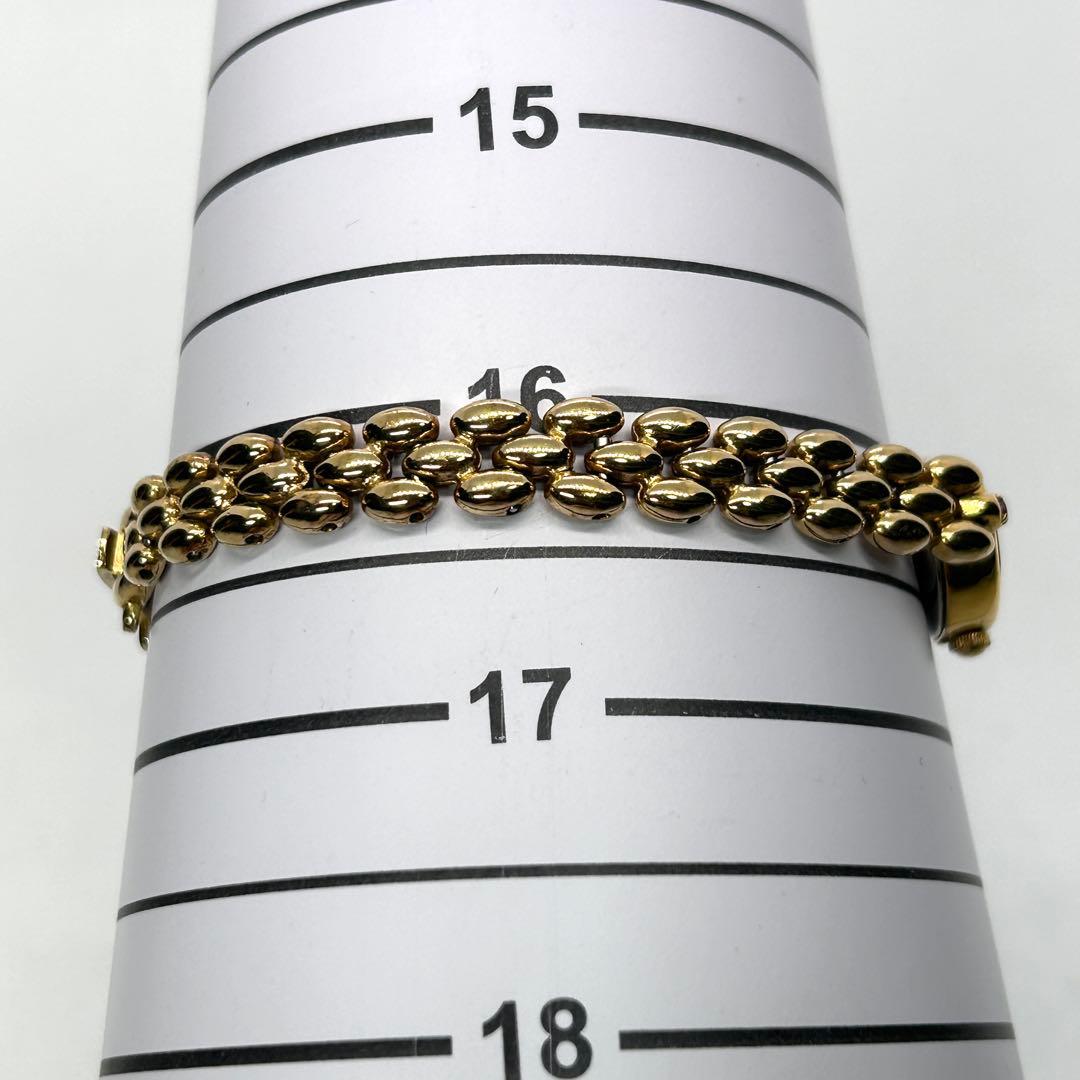 新品電池 稼働 SEIKO ジュエリーウォッチ 1E20-6140 ゴールド