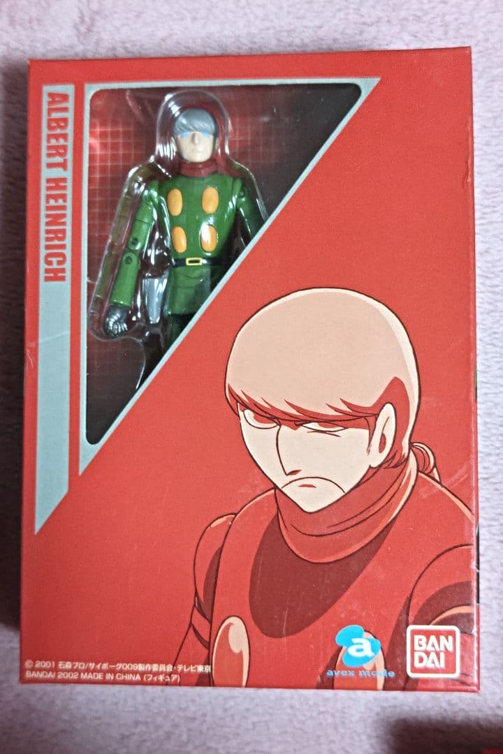 サイボーグ009　バトルアライブ　地上より永遠にセット　フィギュア9種付き