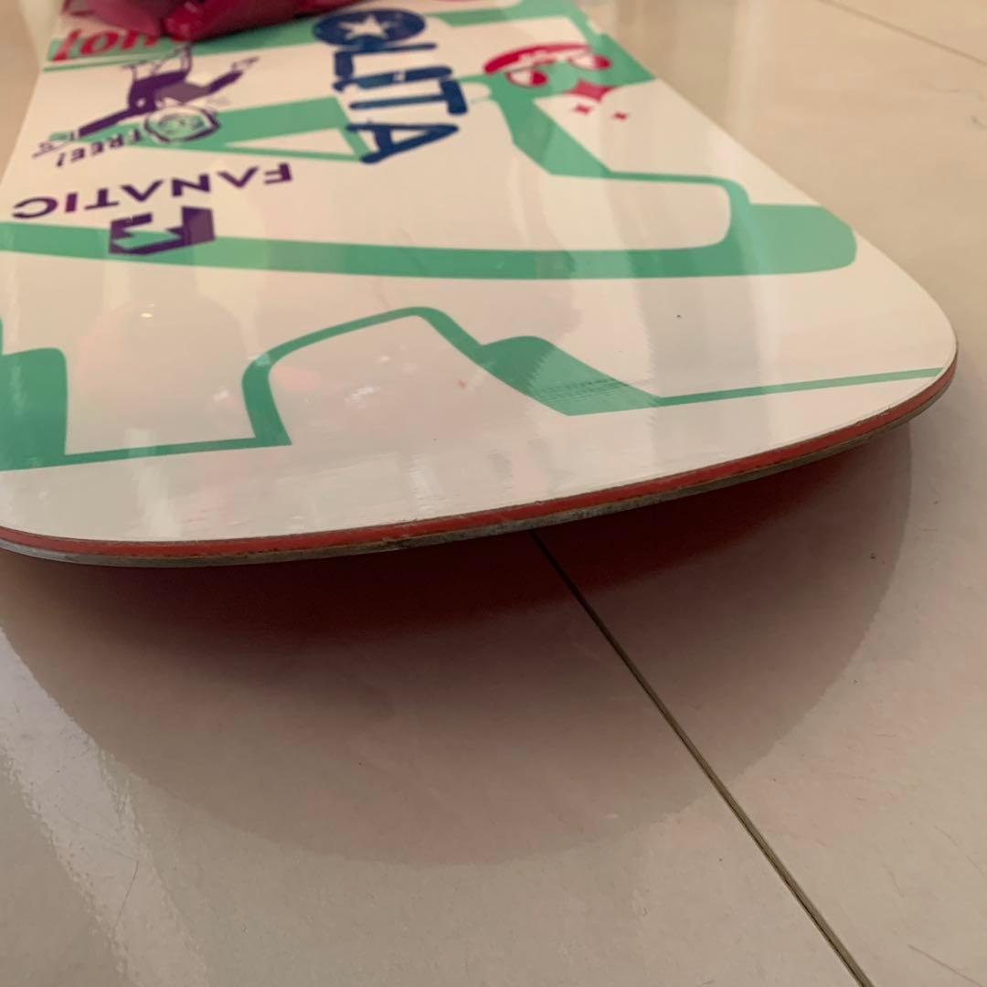 Fanatic ファナティック スノーボード142センチ ビンディング head