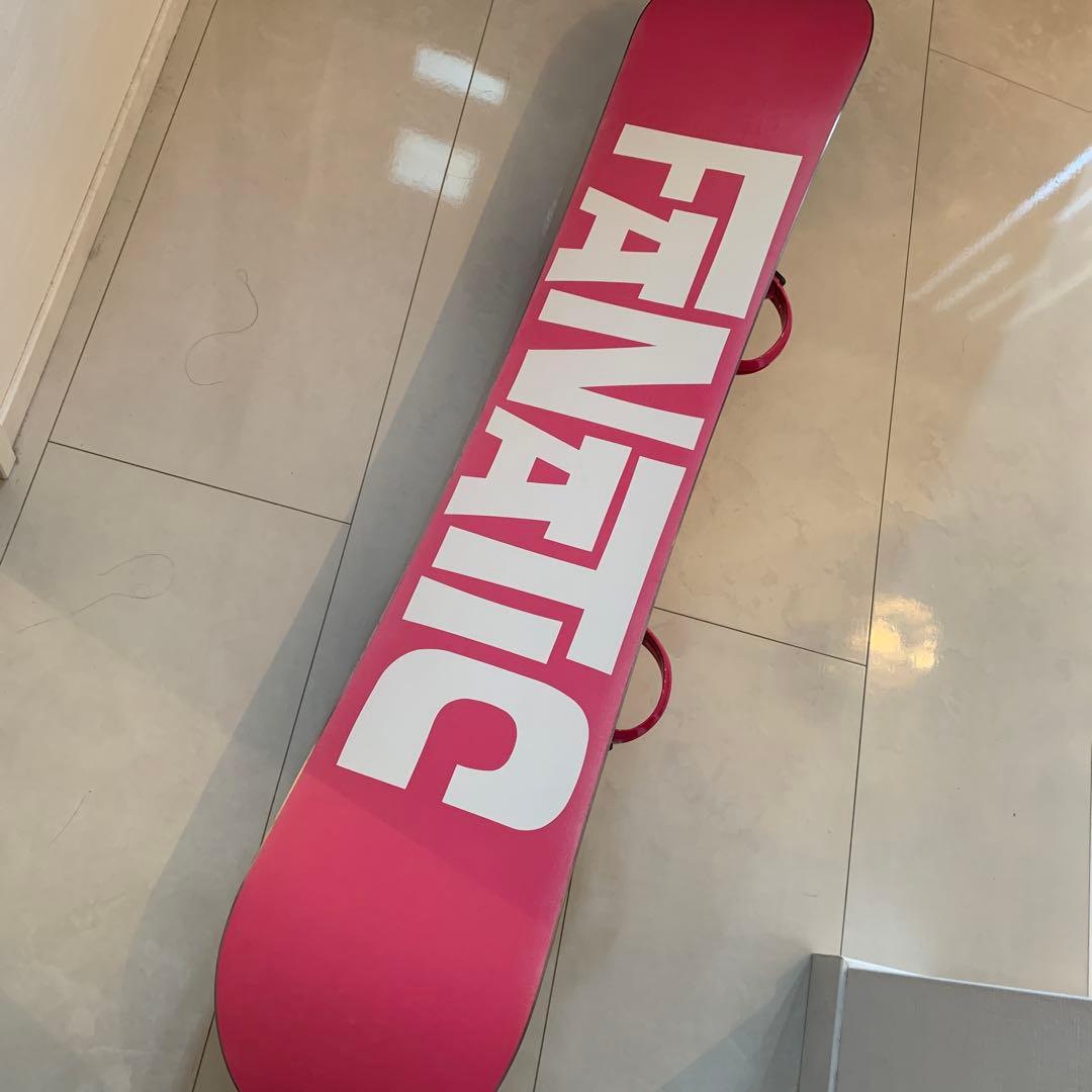 Fanatic ファナティック スノーボード142センチ ビンディング head