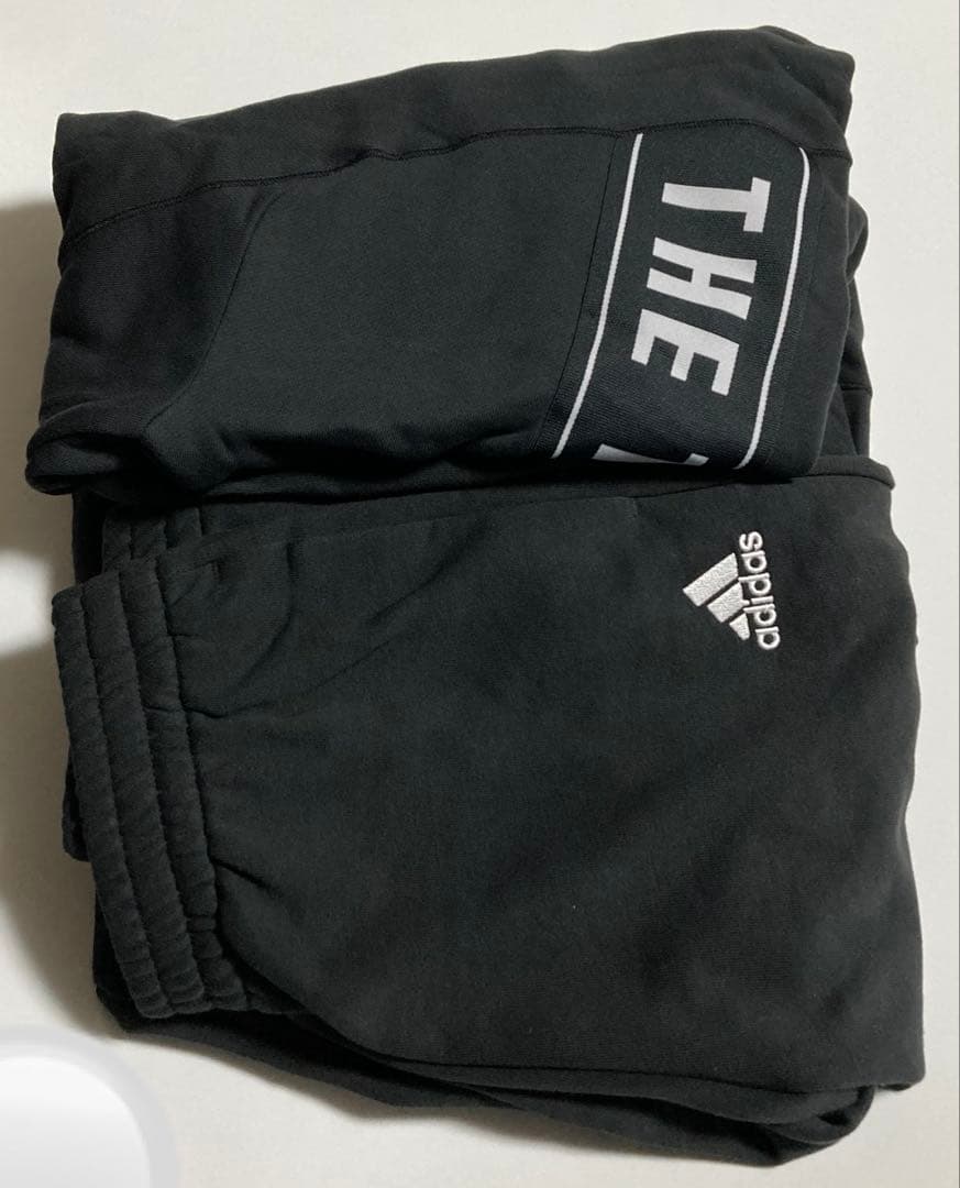 M*M様 アディダス adidas 上下 セットアップ 黒 新品 ＸＬ 送料無料