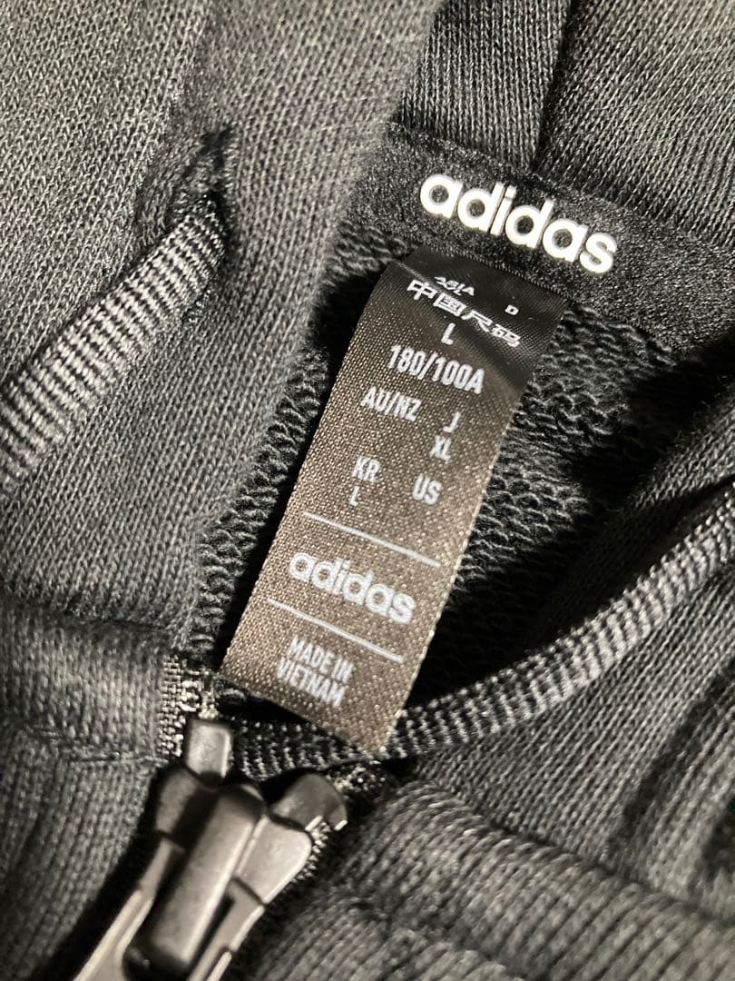 M*M様 アディダス adidas 上下 セットアップ 黒 新品 ＸＬ 送料無料