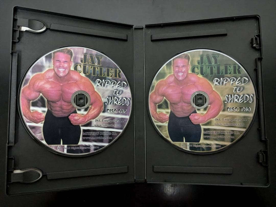ボディビル　DVD　ジェイ・カトラー　直筆サイン入り