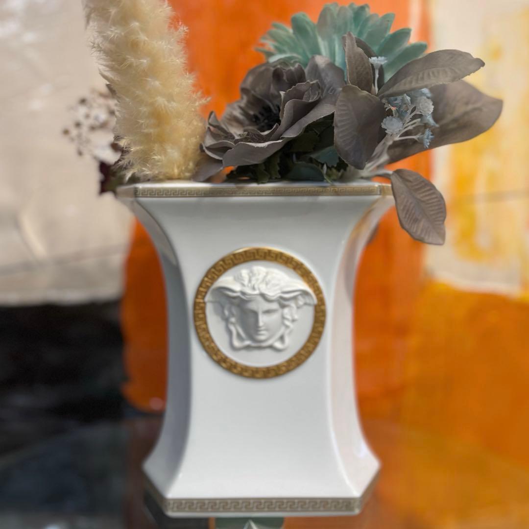 美品！versace ヴェルサーチ　ローゼンタール　花瓶　Rosenthal
