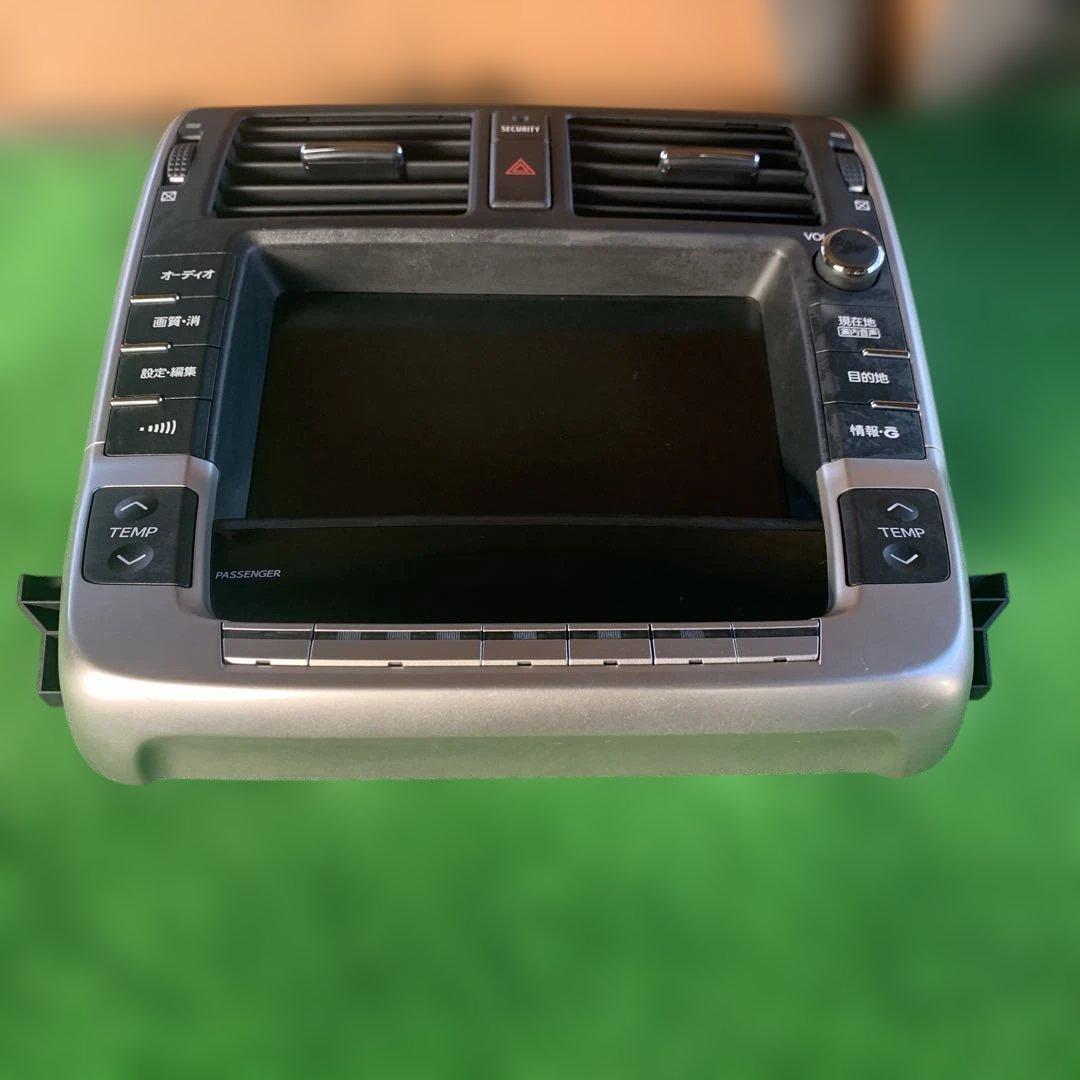 トヨタ　200系　クラウンマジェスタ　純正マルチモニター　動作確認済み　中古品