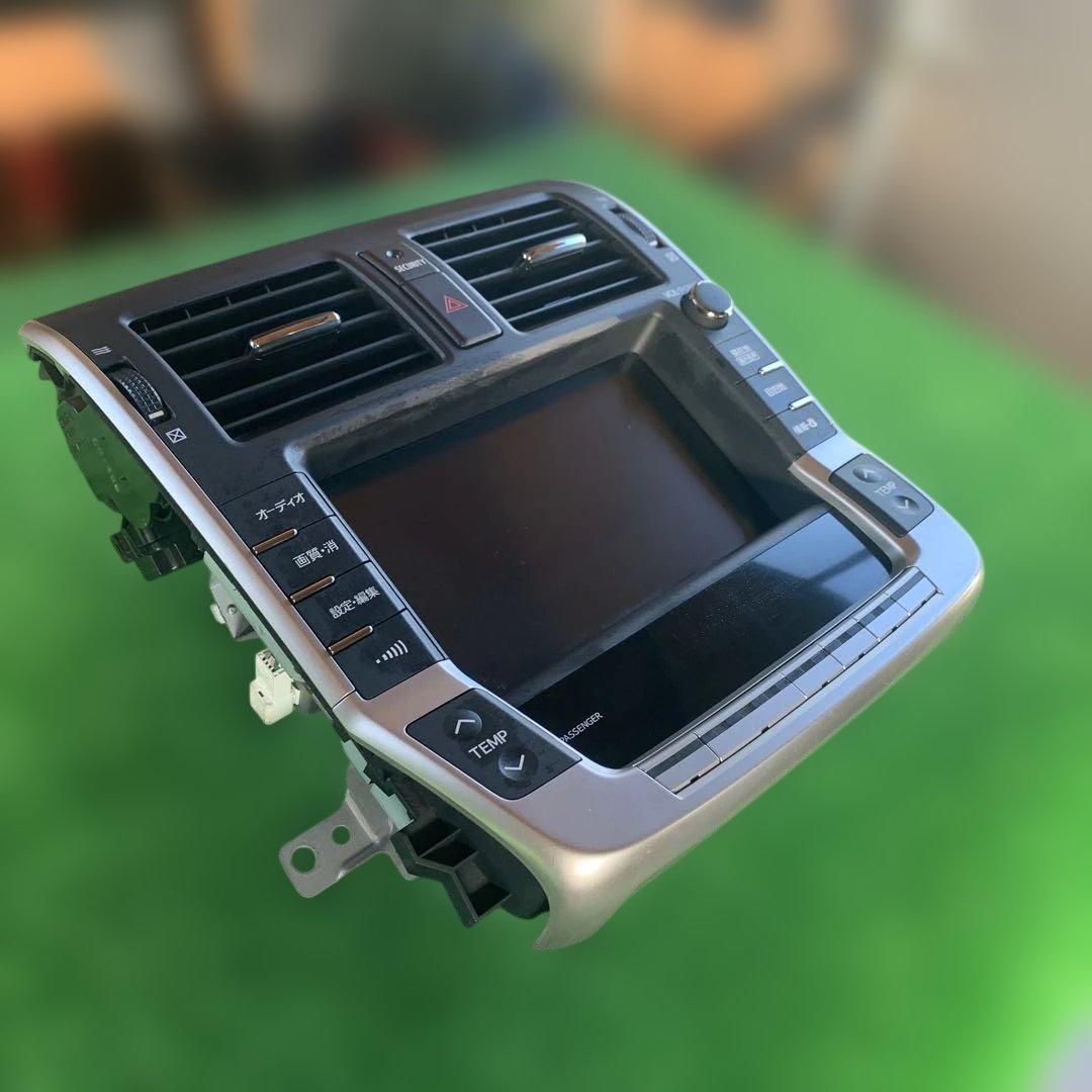 トヨタ　200系　クラウンマジェスタ　純正マルチモニター　動作確認済み　中古品