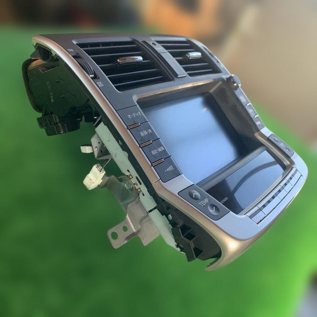 トヨタ　200系　クラウンマジェスタ　純正マルチモニター　動作確認済み　中古品