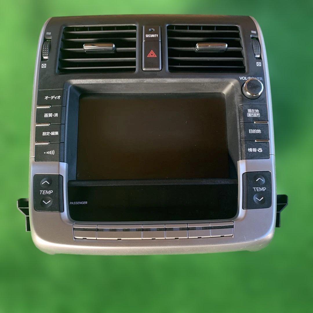 トヨタ　200系　クラウンマジェスタ　純正マルチモニター　動作確認済み　中古品