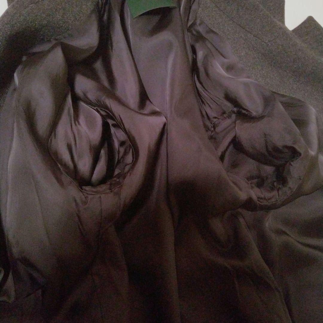 ガサ⭐︎NATIVEVILLAGE⭐︎ロングコート⭐︎ヘリンボーン⭐︎日本製