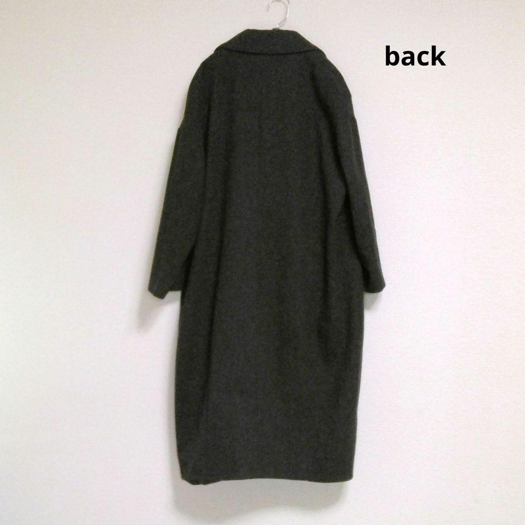 ガサ⭐︎NATIVEVILLAGE⭐︎ロングコート⭐︎ヘリンボーン⭐︎日本製