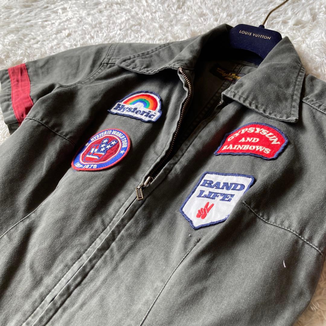 希少✨　ヒステリックグラマーオールインワン　つなぎ　ヴィンテージ