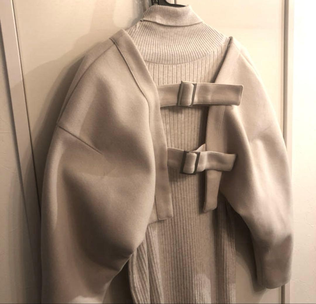 ワンピース AMERI LAYERED T KNIT DRESS