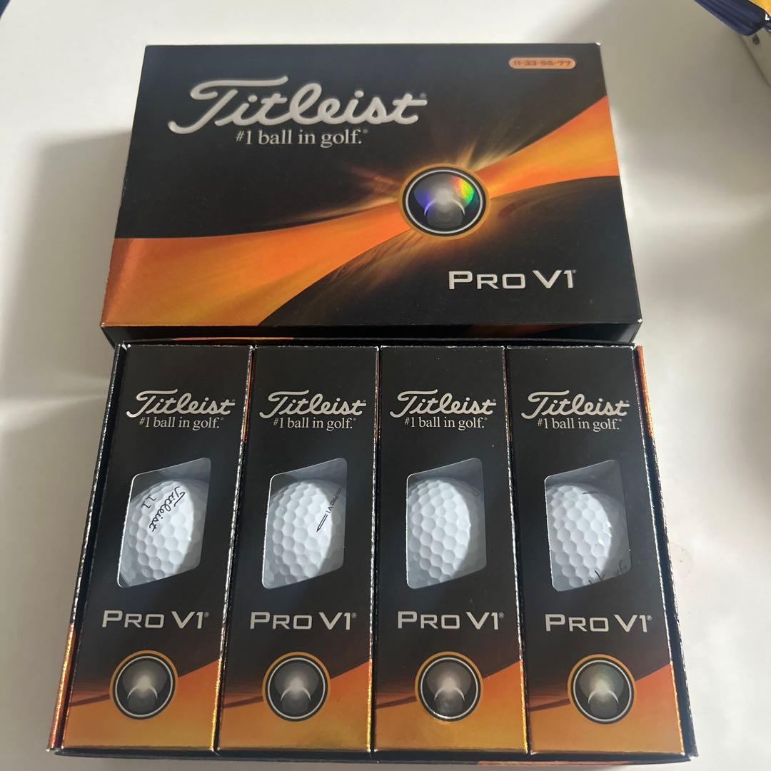 Titleist Pro V1 ゴルフボール　　1ダース