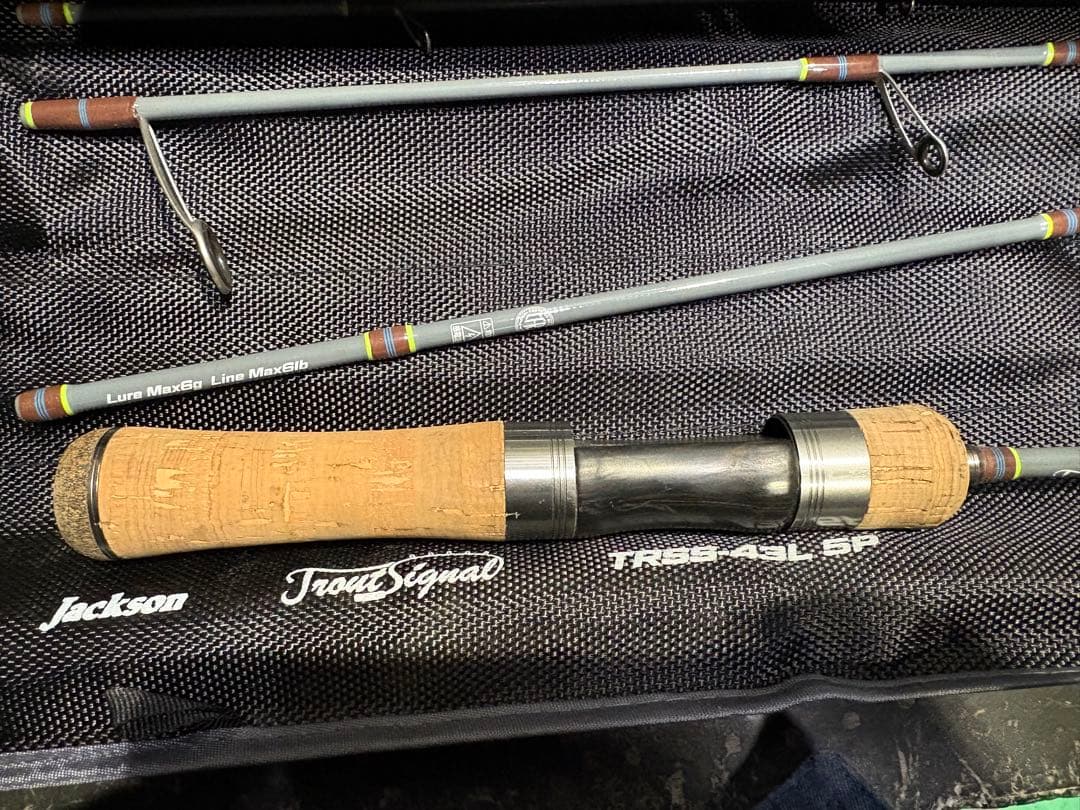 Jackson TRSS-43L 5ピース トラウトロッド　ランディングネット