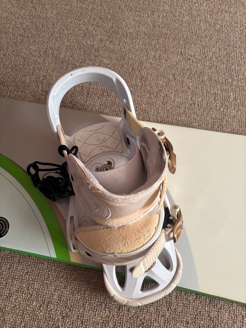 Burton スノーボード ホワイト/グリーン