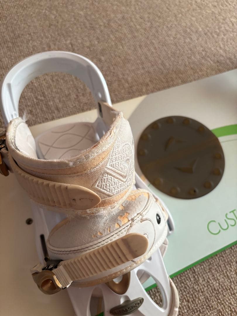 Burton スノーボード ホワイト/グリーン