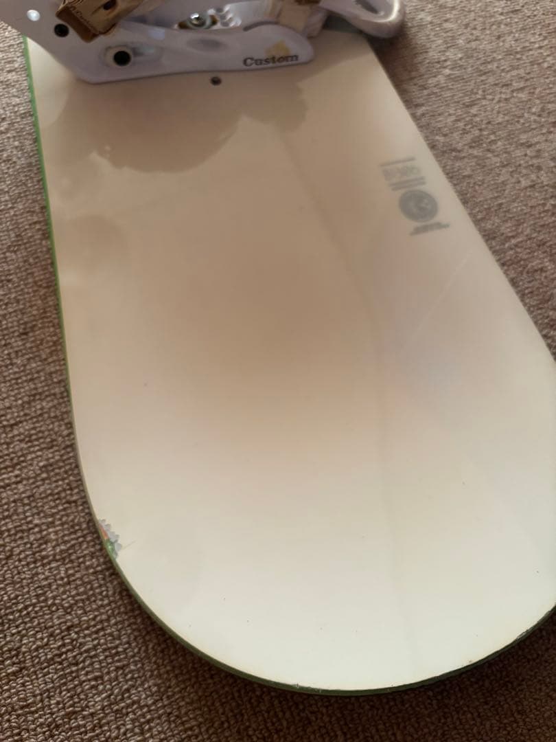 Burton スノーボード ホワイト/グリーン