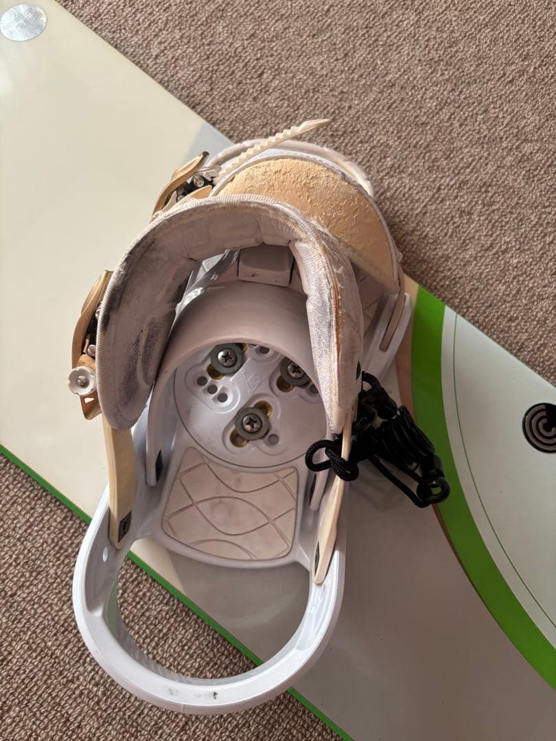 Burton スノーボード ホワイト/グリーン