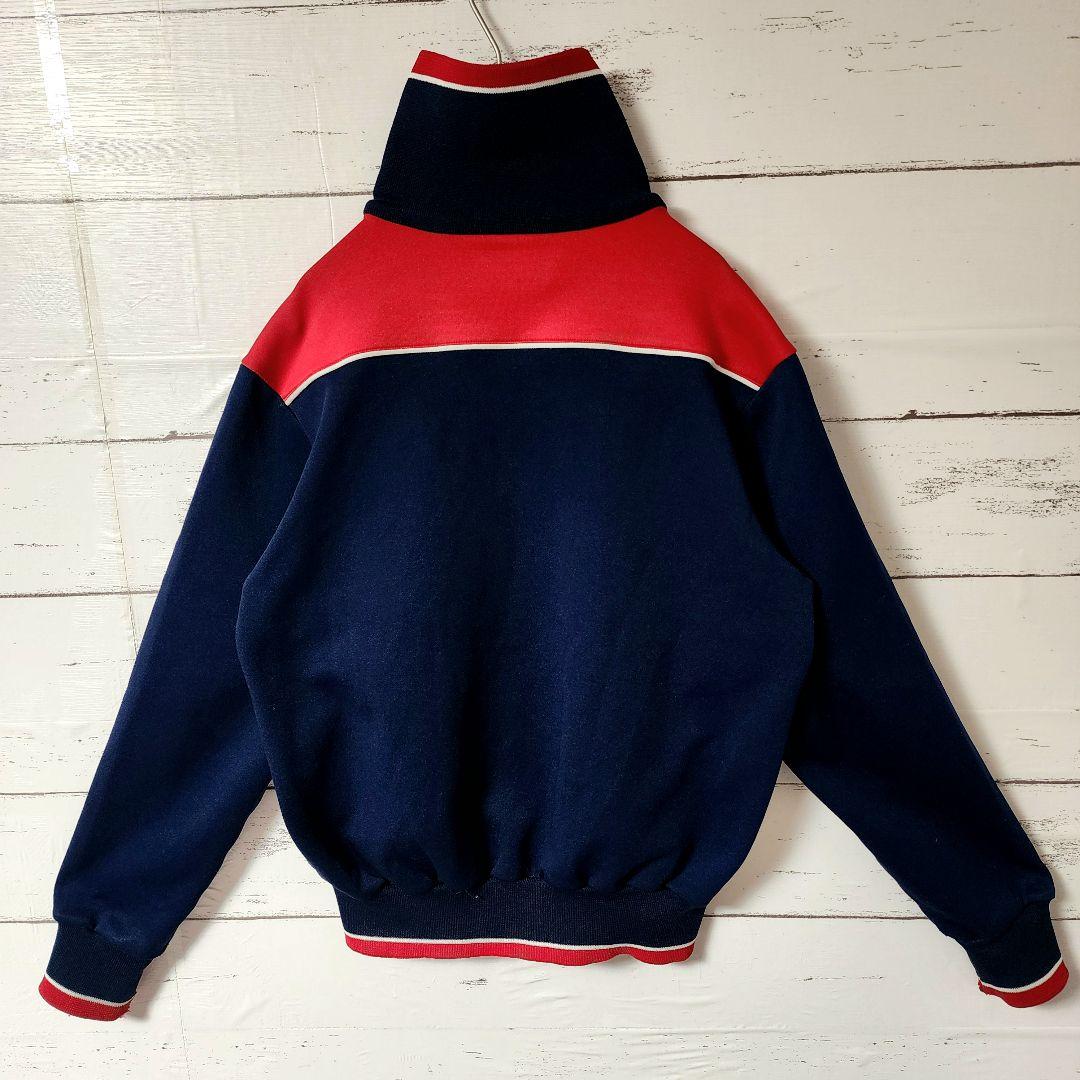 アディダスオリジナルス ジャケット ネイビー ヴィンテージ 70s ジャージ