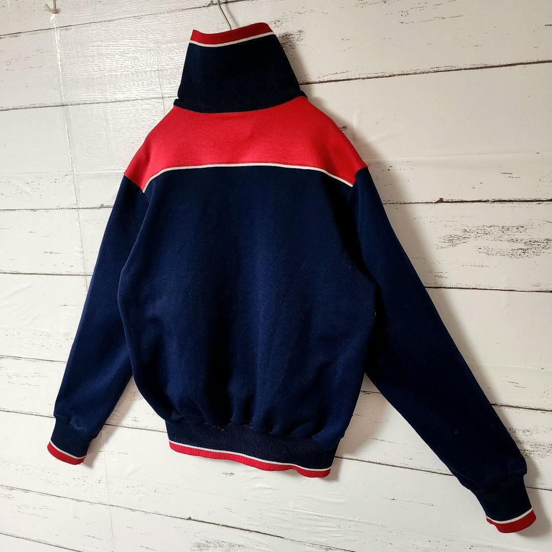 アディダスオリジナルス ジャケット ネイビー ヴィンテージ 70s ジャージ