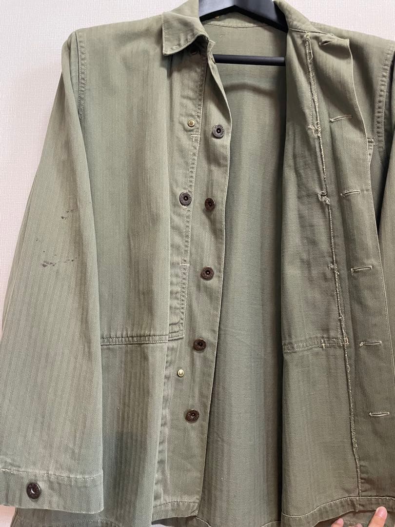 USMC P44 HBTヴィンテージ ミリタリージャケット　ヘリンボーン