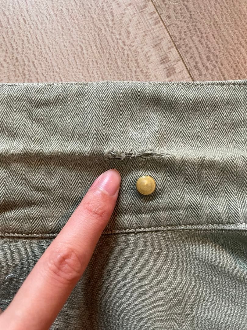 USMC P44 HBTヴィンテージ ミリタリージャケット　ヘリンボーン