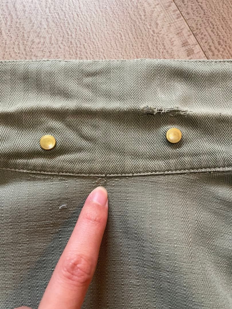 USMC P44 HBTヴィンテージ ミリタリージャケット　ヘリンボーン