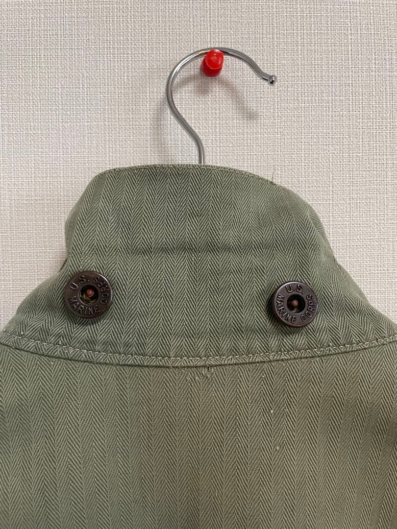 USMC P44 HBTヴィンテージ ミリタリージャケット　ヘリンボーン