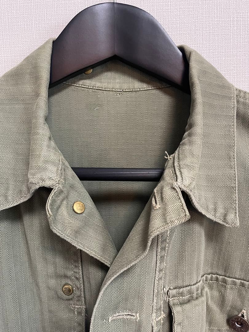 USMC P44 HBTヴィンテージ ミリタリージャケット　ヘリンボーン