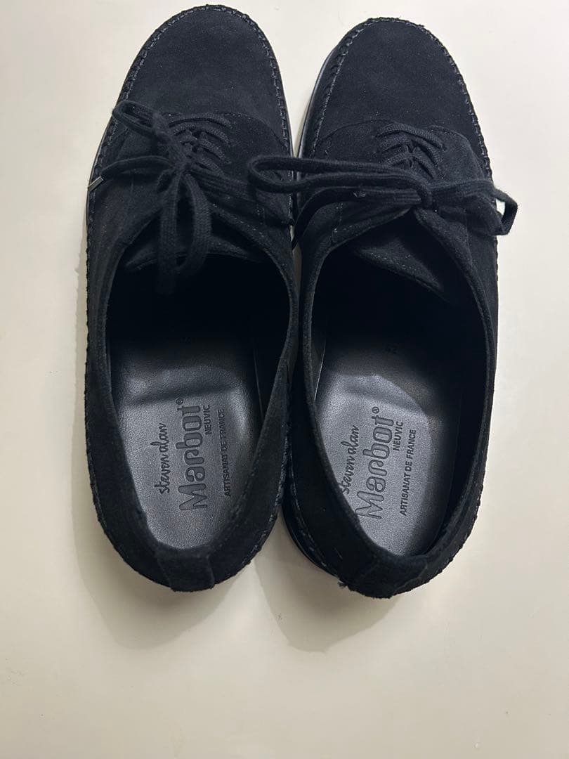 Marbot×StevenAlan モカシンレースアップシューズ