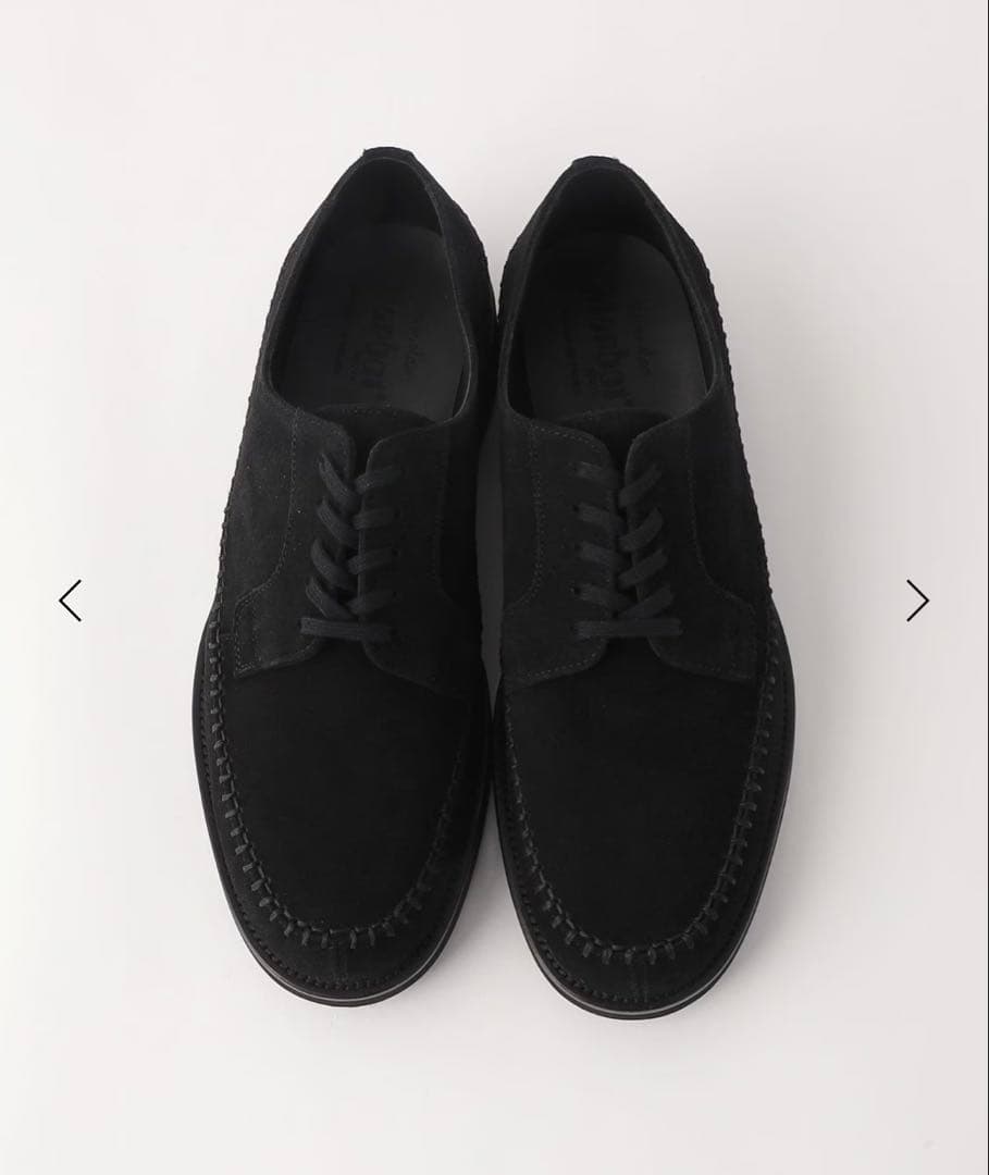 Marbot×StevenAlan モカシンレースアップシューズ