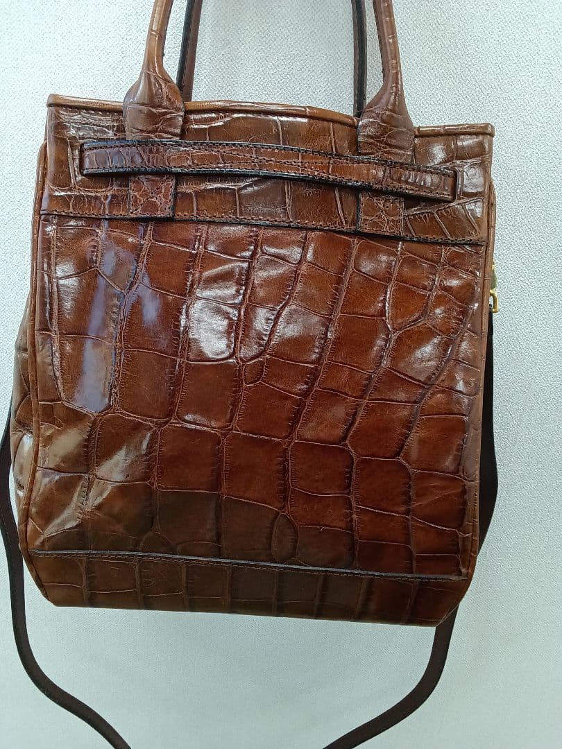 【アンティーク】80年代 BALLY ブラウンレザー トートバッグ