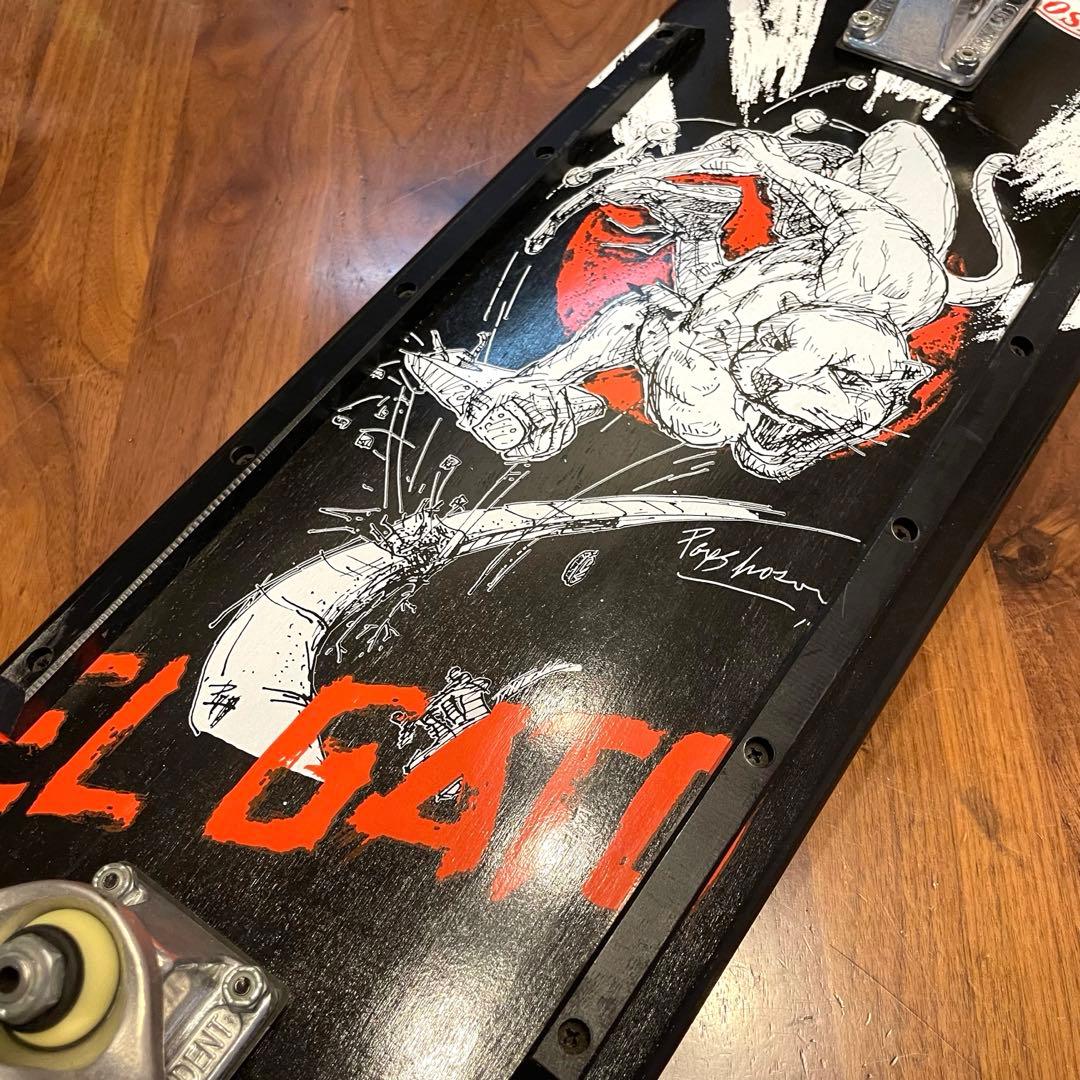 インディペンデント　スケートボード　ボーンズウィール　スケボー　HOSOI 美品