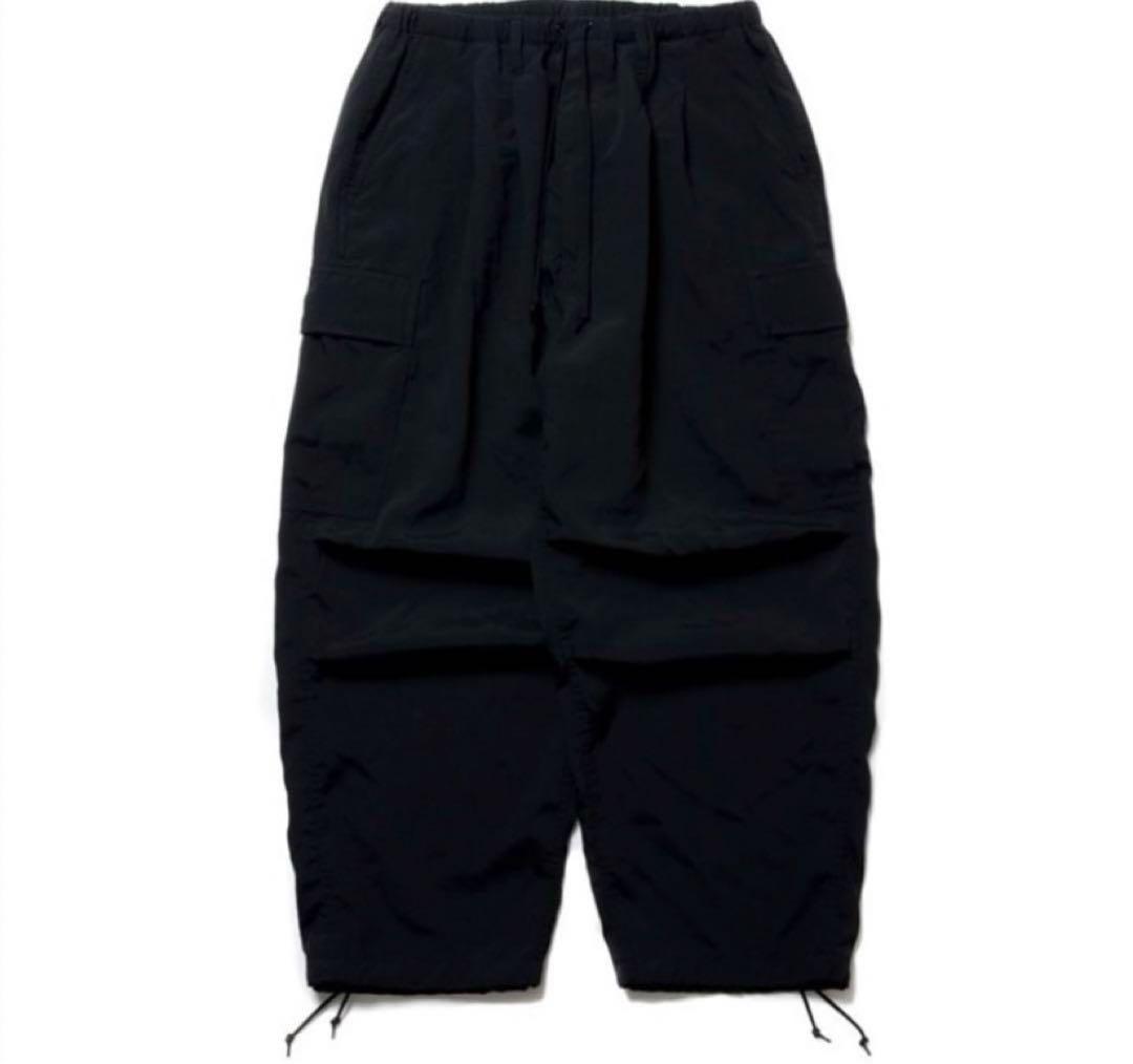 cootie Error Fit Cargo Easy Pants ブラック