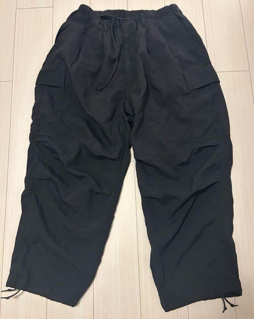 cootie Error Fit Cargo Easy Pants ブラック