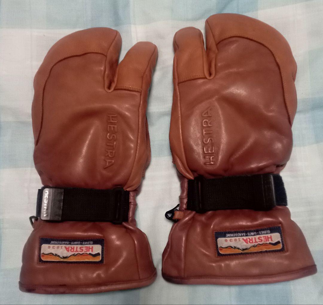 HESTRA ヘストラ レザーグローブGORE-TEX 3フィンガー