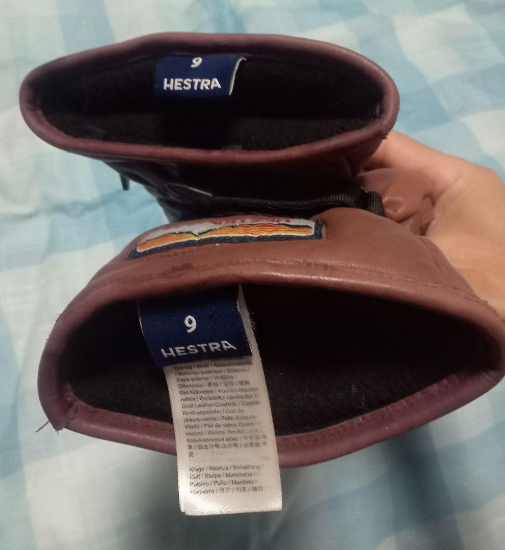 HESTRA ヘストラ レザーグローブGORE-TEX 3フィンガー