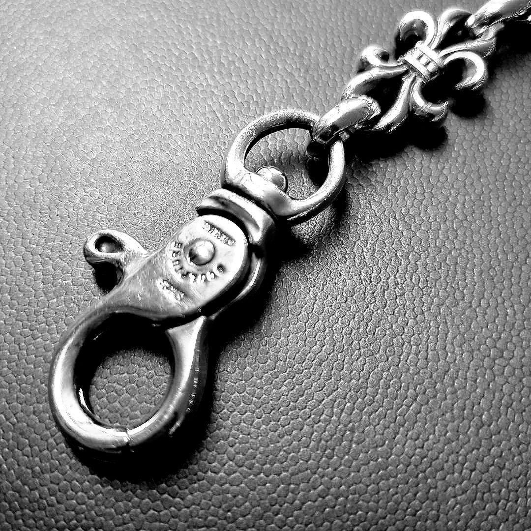 シンズスカルプチャー　オープンリリーウォレットチェーン　シルバー925